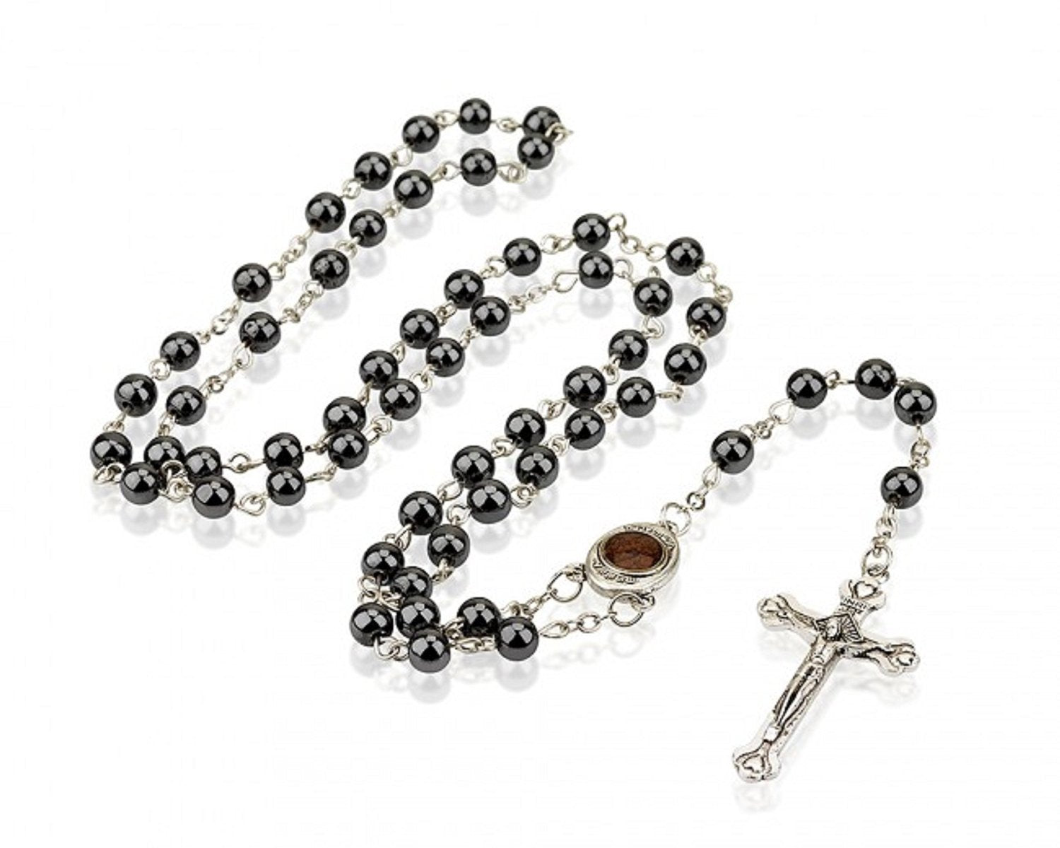 Black Gallstone Cross - My Store