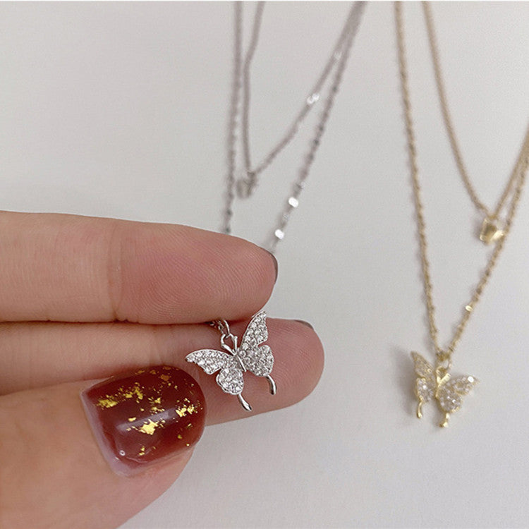 Elegant Butterfly Ladies Necklace - My Store