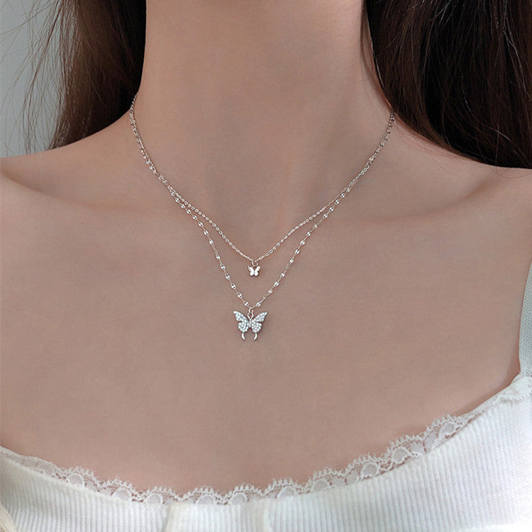 Elegant Butterfly Ladies Necklace - My Store