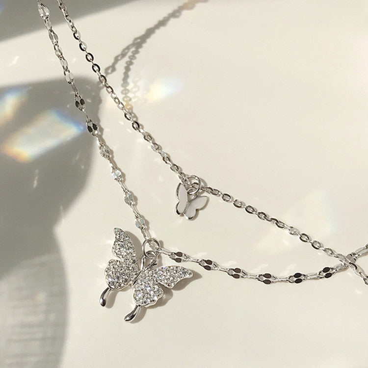 Elegant Butterfly Ladies Necklace - My Store