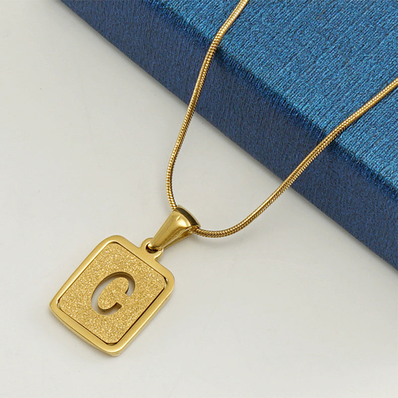 Alphabet Pendant Collection - My Store