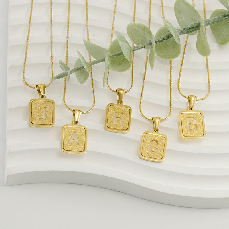 Alphabet Pendant Collection - My Store