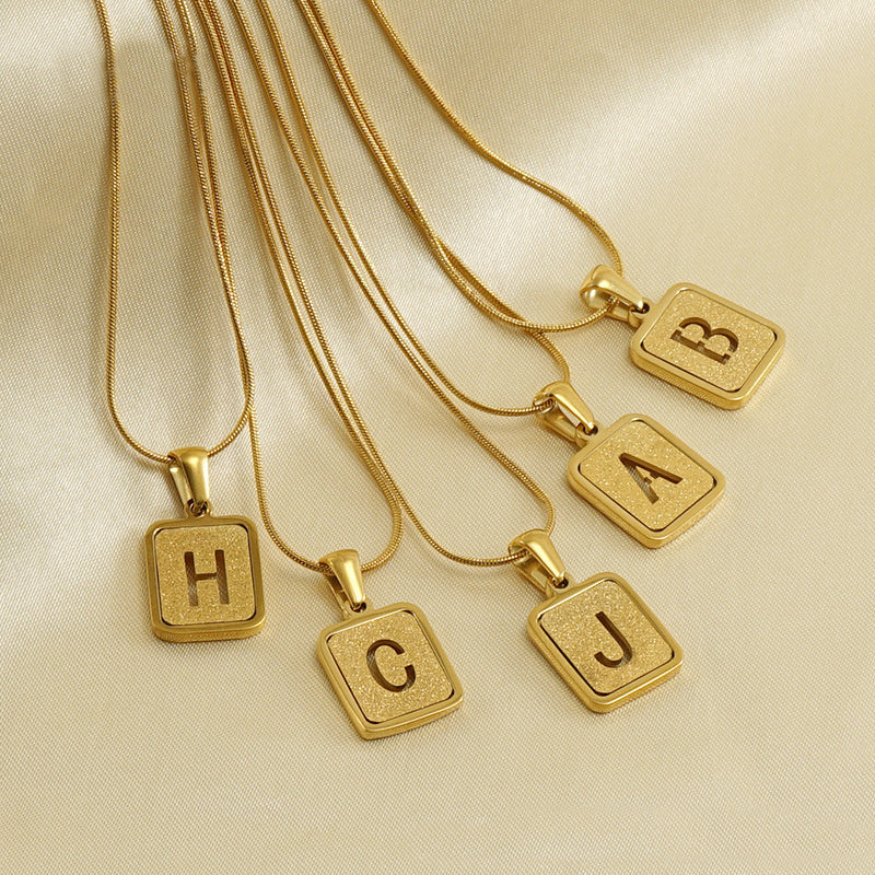 Alphabet Pendant Collection - My Store