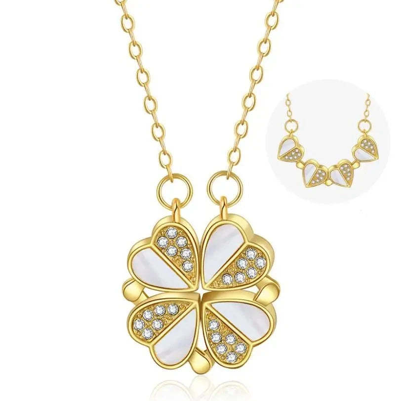 Luxury Four Leaf Clover Pendant Necklace - My Store