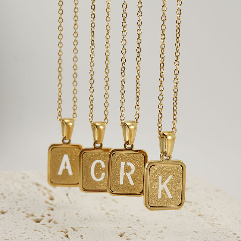 Alphabet Pendant Collection - My Store